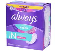 Always Daily Fresh Protège-slips Normal Scent Serviette hygienique 56 pc(s)