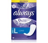 Always Daily Protect Long - Protège-slips sans parfum, Pack 48