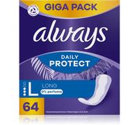 Always Daily Protect Long protège-slips sans parfum 64 pcs