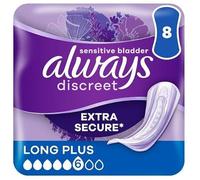 Always Discreet Incontinence Long Plus Pads 8pk Case Of 4 by Always