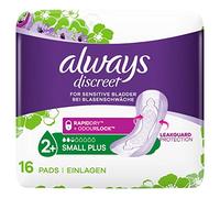 Always Discreet Incontinence Small Plus 16 pads