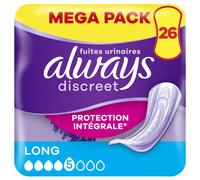 ALWAYS Discreet Long - Serviettes D'Incontinence - 26 Unités