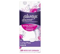 Always - Discreet Protège-Slips Fuites Urinaires, Long Plus - 24 Pièces