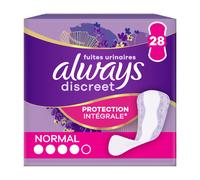 always® discreet Protège-slips pour fuites urinaires Normal Serviette hygienique 28 pc(s)
