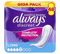 Always Discreet Serviettes Fuites Urinaires Femmes Long x48