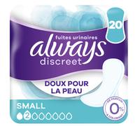 Always Discreet - Serviettes fuites urinaires - Taille S - 20 serviettes