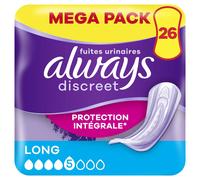 Always Discreet - Serviettes incontinence longues megapack - 26