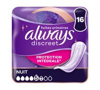 Always Discreet - Serviettes incontinence nuit - 16 unités