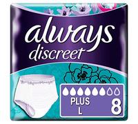 Always Discreet serviettes pour fuites urinaires