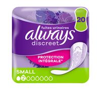 ALWAYS Discreet Small - Serviettes D'Incontinence - 20 Unités