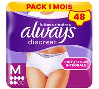 48 Culottes Pour Fuites Urinaires Always Discreet - Taille M - Normal