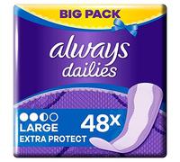 Always Extra Protect Large Lot de 48 protège-slips 131 g