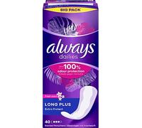Always Extra Protect Long Plus Lot de 40 protège-slips