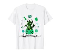 Always Green Jeu de société Dragon avec dé Nerd T-Shirt