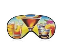 Always Happy Hour Masque pour les yeux, masque de sommeil latéral léger pour les yeux, coussinet nasal et bande élastique pour enfants, femmes et hommes