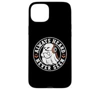 Always Heard Never Seen Dispatch Fantôme Effrayant d'halloween Coque pour iPhone 15 Plus