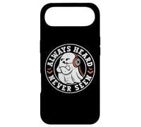 Always Heard Never Seen Dispatch Fantôme Effrayant d'halloween Coque pour iPhone Air
