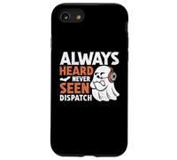 Always Heard Never Seen Dispatch Fantôme Effrayant d'halloween Coque pour iPhone SE (2020) / 7/8