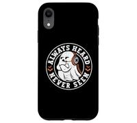 Always Heard Never Seen Dispatch Fantôme Effrayant d'halloween Coque pour iPhone XR