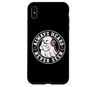 Always Heard Never Seen Dispatch Fantôme Effrayant d'halloween Coque pour iPhone XS Max