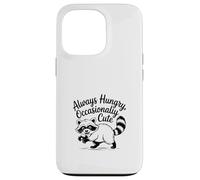 Always Hungry CuteTrash Panda Funy Raccoon Meme Coque pour iPhone 13 Pro