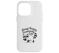 Always Hungry CuteTrash Panda Funy Raccoon Meme Coque pour iPhone 14 Pro Max