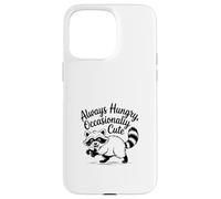 Always Hungry CuteTrash Panda Funy Raccoon Meme Coque pour iPhone 15 Pro Max