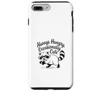 Always Hungry CuteTrash Panda Funy Raccoon Meme Coque pour iPhone 7 Plus/8 Plus