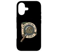 Always Hunting for Clues Escape Room Mystery Coque pour iPhone 17