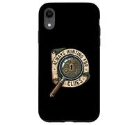 Always Hunting for Clues Escape Room Mystery Coque pour iPhone XR