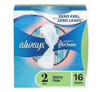 Always Infinity Heavy Flow Flexi-Wings Pads 16 ct