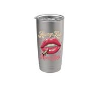 Always Late Never Ugly Sassy Lips Rouge à lèvres drôle Gobelet isotherme en acier inoxydable double paroi