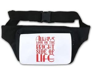 Always Look On The Bright Side of Life Sac banane Blanc