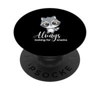 Always Looking for Snacks - Raton Laveur PopSockets PopGrip Adhésif