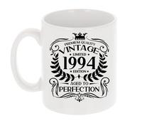 Always Looking Good Tasse à café vintage 1994 « Aged to Perfection » - Cadeau pour les amateurs de café, tasse à thé - Cadeau pour les enfants de 29 ans - 325 ml - Cadeau amusant pour homme ou femme
