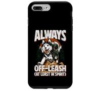 Always Off-Leash At Least In Spirit Dog Randonnée Chien Coque pour iPhone 7 Plus/8 Plus