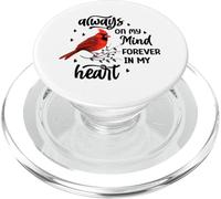 Always on My Mind Forever in My Heart PopSockets PopGrip pour MagSafe