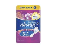 Always Platinum - Serviettes Hygiéniques Nuit - Taille 3 - Lot de 22