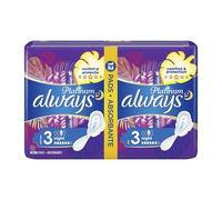 Always Platinum Ultra Night Serviettes Hygiéniques avec Ailettes x12