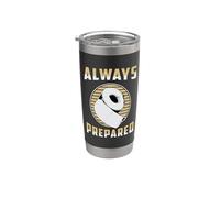 Always Prepared Survivalist Prep Doomsday Prepper Gobelet isotherme en acier inoxydable double paroi
