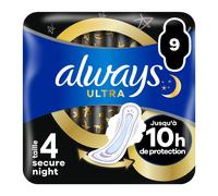 Always Serviettes hygiéniques Ultra Secure Night - 9