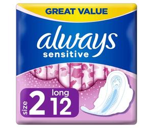 Always Simple Fit Paquet de 14 serviettes hygiéniques avec ailes Long Plus