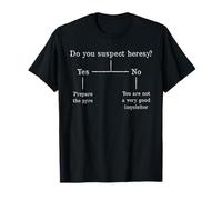 Always Suspect Heresy - Guide de l'inquisiteur | Funny Nerdy T-Shirt