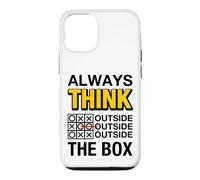 Always Think Outside The Box Illustration Graphic Designs Coque pour iPhone 12/12 Pro