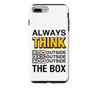 Always Think Outside The Box Illustration Graphic Designs Coque pour iPhone 7 Plus/8 Plus