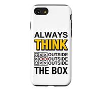 Always Think Outside The Box Illustration Graphic Designs Coque pour iPhone SE (2020) / 7/8