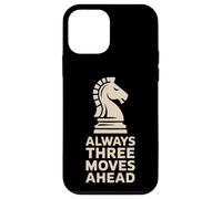 Always Three Moves Ahead Chess Knight Penseur stratégique Coque pour iPhone 12 Mini