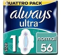 Always Ultra Normal Plus Serviette Hygiénique avec Ailettes Quattro Pack