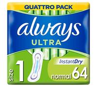 Always Ultra Normal Taille 1 des Serviettes Hygiéniques 64 Unités