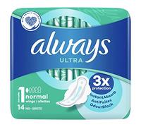 Always Ultra Serviettes Hygiéniques avec Ailettes, 14 unités